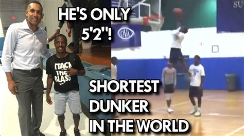 smallest person to ever dunk